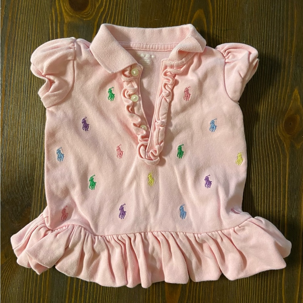 Baby girl polo shirt